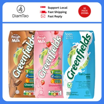 Greenfields UHT Full Cream 200ml x 32 Packets