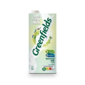 Greenfields UHT Skimmed Milk 1 Litre x 12 Packets