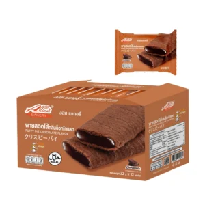 Alice's Bakery Puffy Pie 22g x 12 Packets - Chocolate