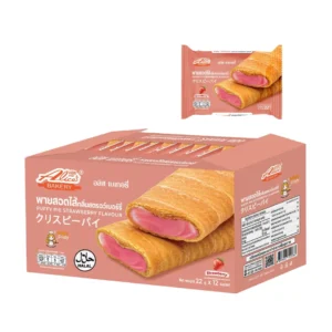 Alice's Bakery Puffy Pie 22g x 12 Packets - Strawberry