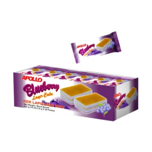 Apollo Cake 18g x 24 Packets - Blueberry
