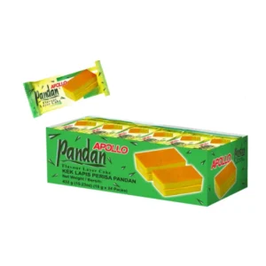 Apollo Cake 18g x 24 Packets - Pandan