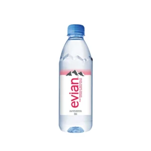 Evian Natural Mineral Water 500ml x 24 Pet Bottles