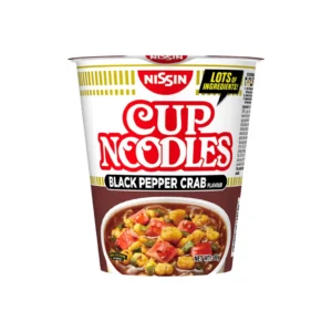 Nissin Cup Noodles 72g to 75g Black Pepper Crab Flavour
