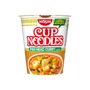 Nissin Cup Noodles 72g to 75g Fish Head Curry Flavour