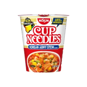 Nissin Cup Noodles 72g to 75g Korean Army Stew Flavour