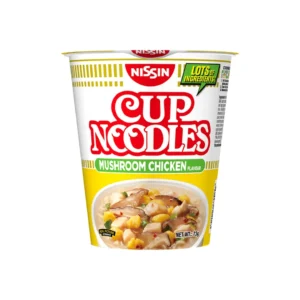 Nissin Cup Noodles 72g to 75g Mushroom Chicken Flavour
