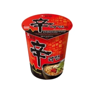 NongShim Shin Ramyum Cup Noodles 70g to 72g Spicy Mushroom Flavour