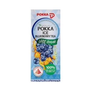 Pokka Ice Blueberry Tea Less Sugar 250ml x 24 Packets