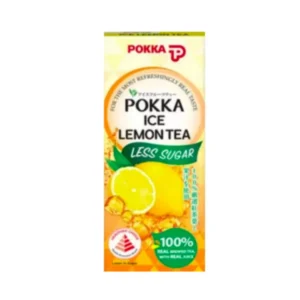 Pokka Ice Lemon Tea Less Sugar 250ml x 24 Packets