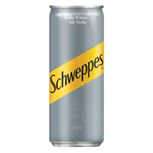 Schweppes Soda Water 320ml x 24 Cans