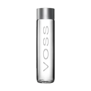 Voss Artesian Natural Mineral Water 375ml x 24 Glass Bottles